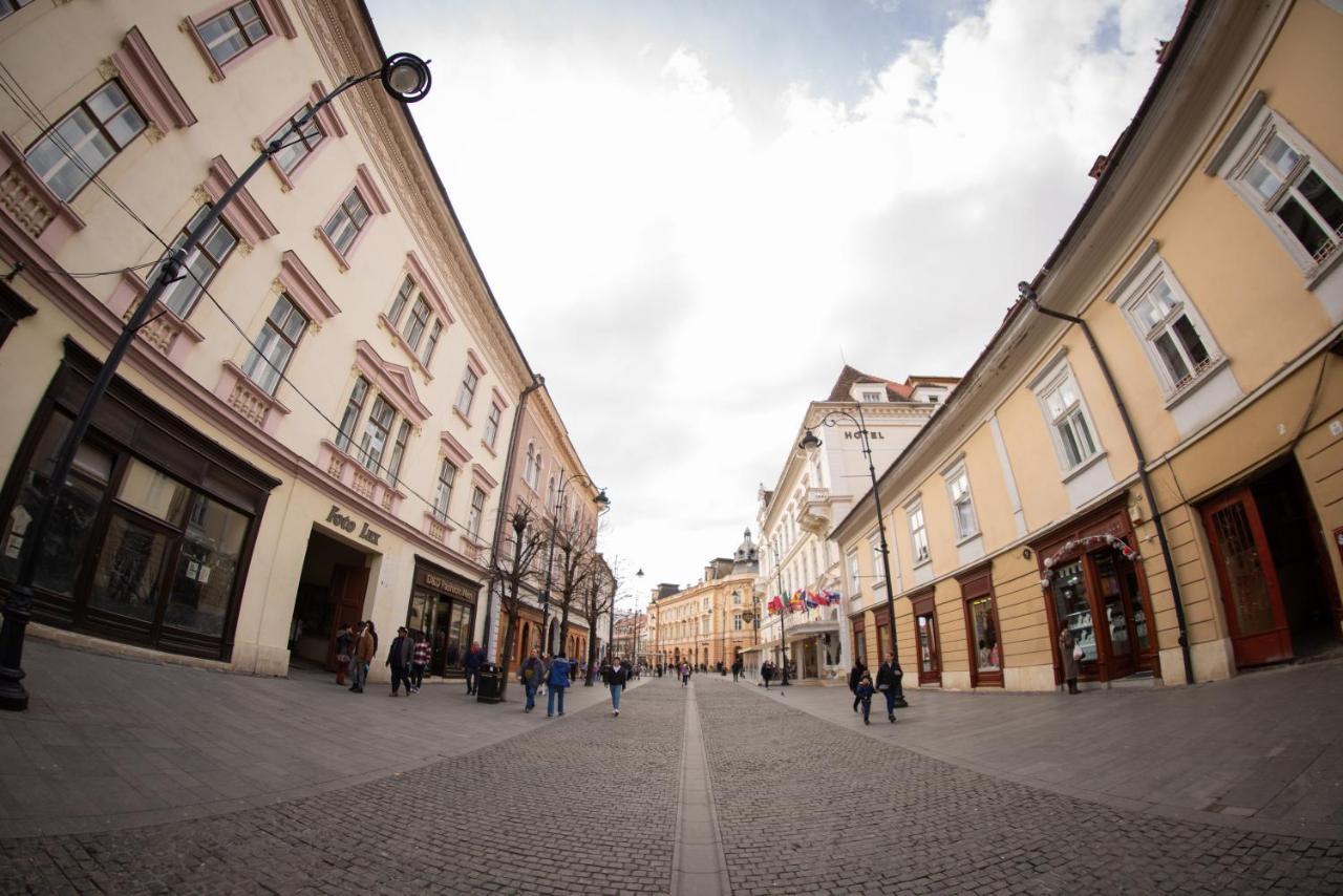 Sibiu Stay Central Esterno foto